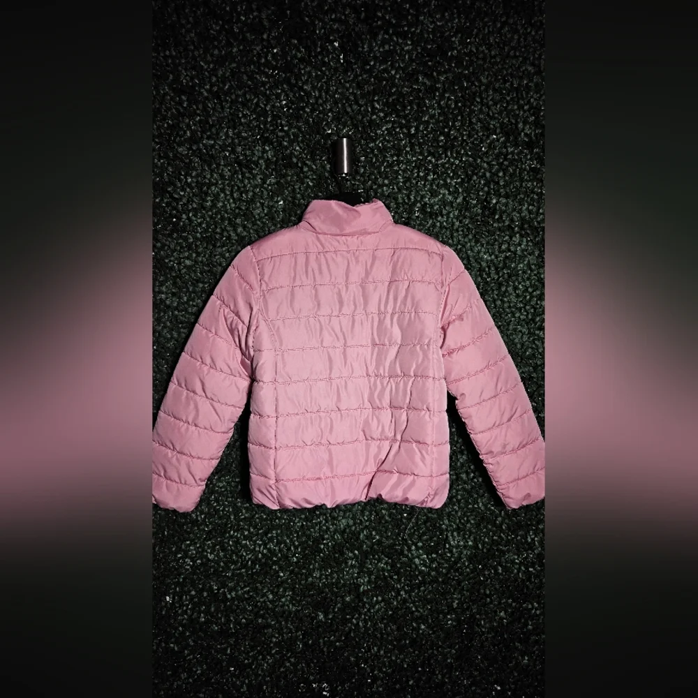 3 Items For The Price Of 1 ! Kids Pink Puffer Jacket With Hat & Scarf